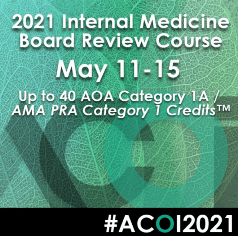 Easy Download ACOI Internal Medicine Board Review Course 2021 Free