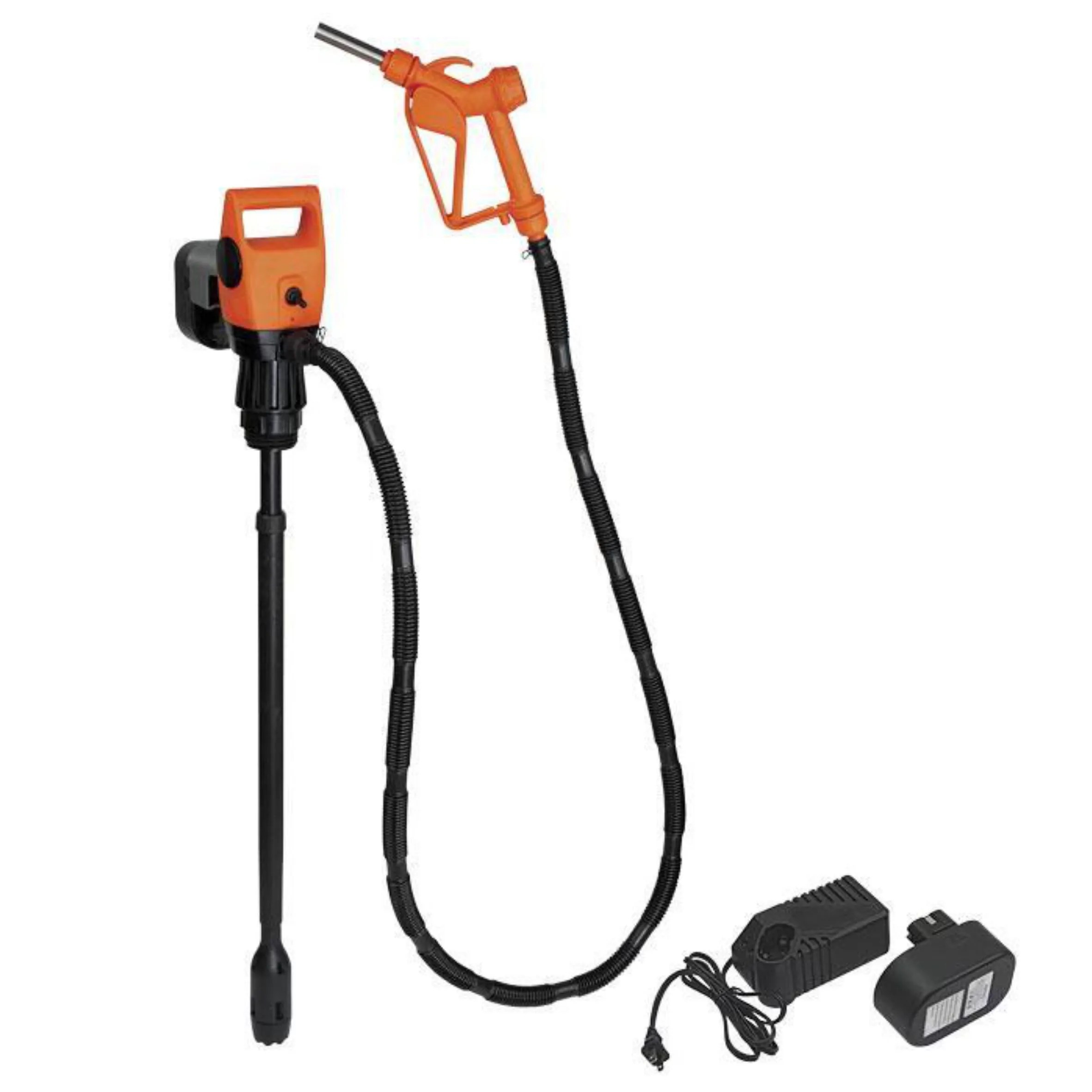 COFAN Bomba Elétrica e Pistola de Bidão Bateria Recarregável MEDIDA