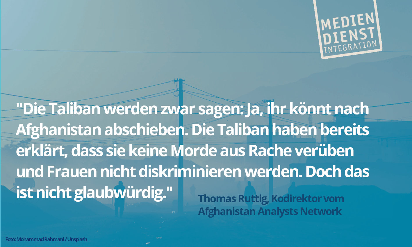 Wie Geht Es Weiter Mit Afghanistan Artikel Mediendienst Integration