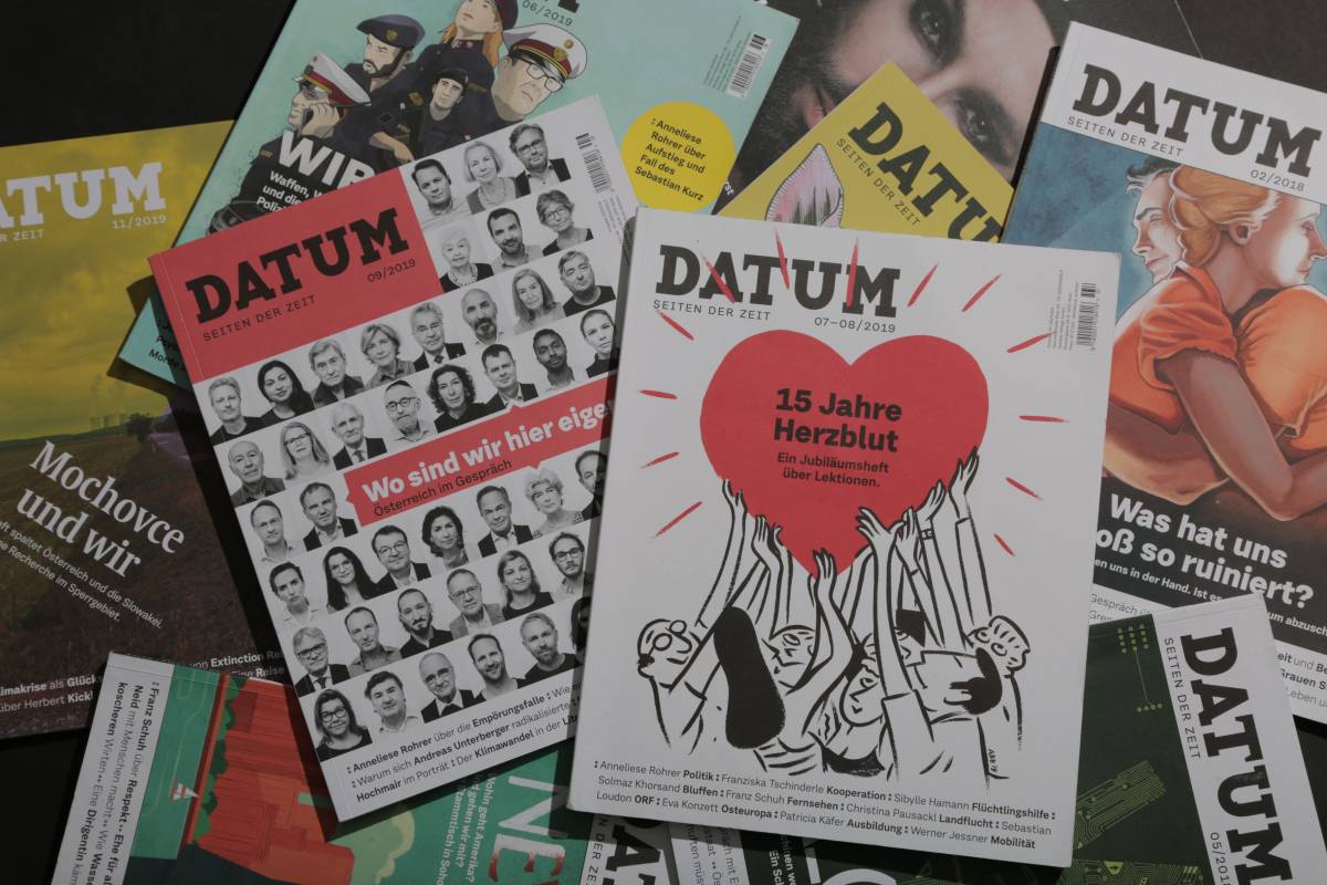 TIEFENRECHERCHE GEGEN JUNKFOODJOURNALISMUS DAS MONATSMAGAZIN „DATUM