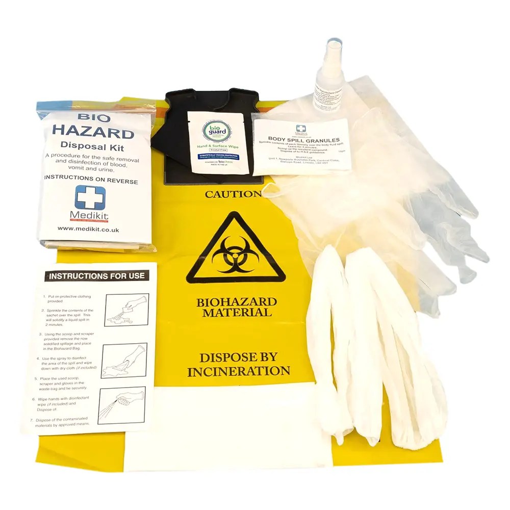 Biohazard Body Fluid 1 Application Refill Pack MediKit