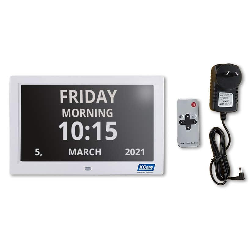KCare Digital LED Calendar Day Clock Medimart