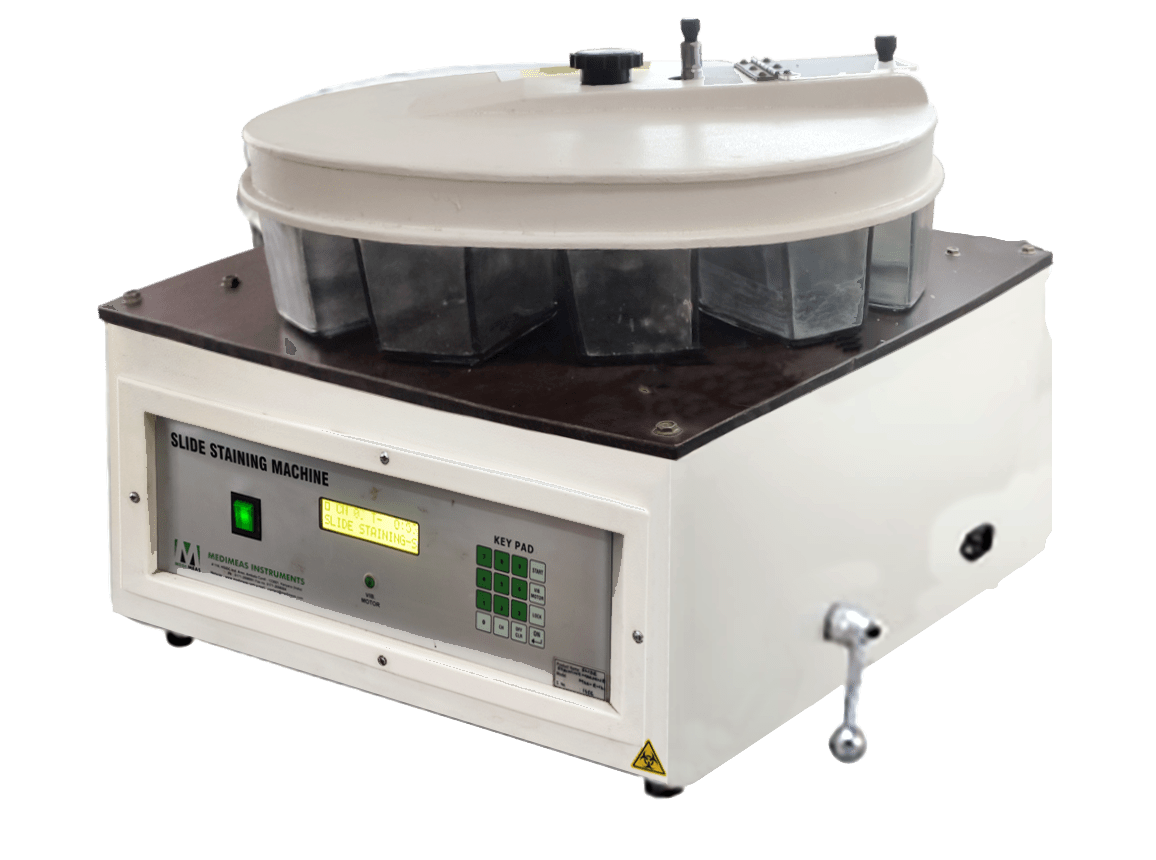 Microprocessor Slide Staining Machine