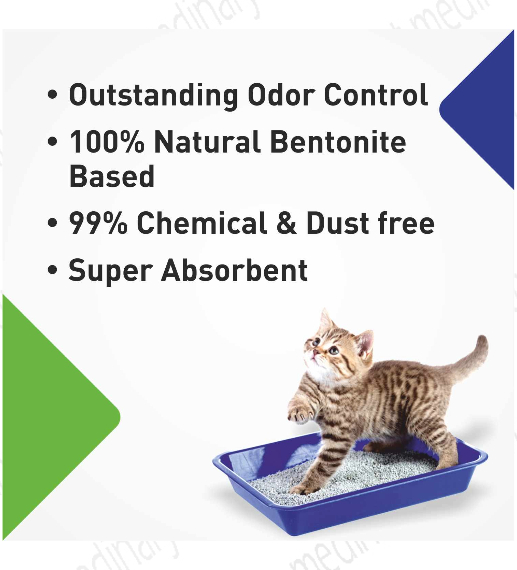 Purepet Clumping Lavender Fragrance Cat Litter (for Multiple Cats), 5kg