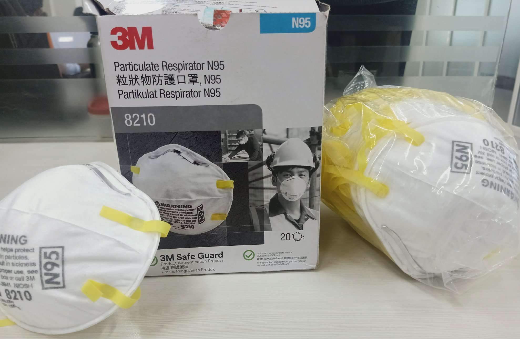 3M N95 Mask 3m 8210 n95 Respirator Mask 1300Rs