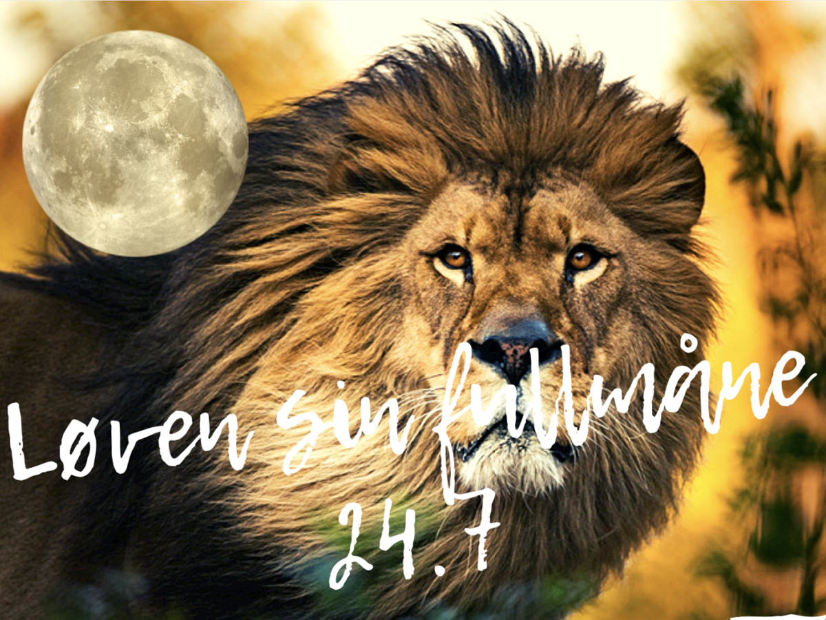 La kreativiteten blomstre under fullmånen i Løvens tegn Medium