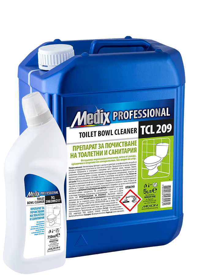 TOILET BOWL CLEANERS TCL 209 (PINE) Medix Professional