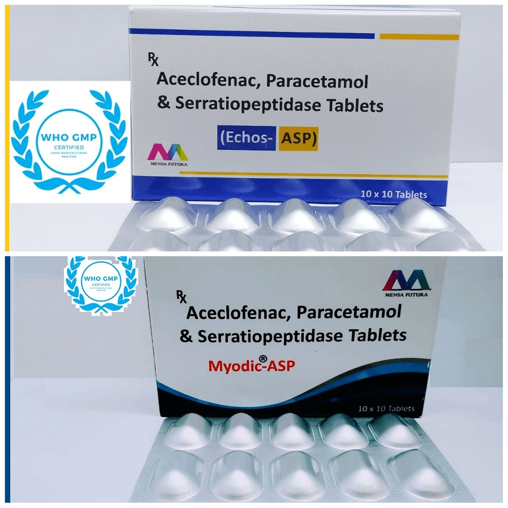 ACECLOFENAC ,PARACETAMOL & SERRATIOPEPTIDASE MediZeal