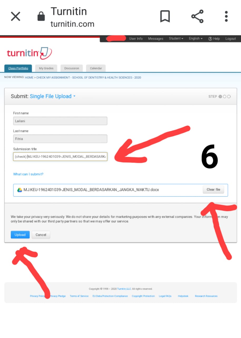 Cara melakukan cek plagiarisme menggunakan turnitin