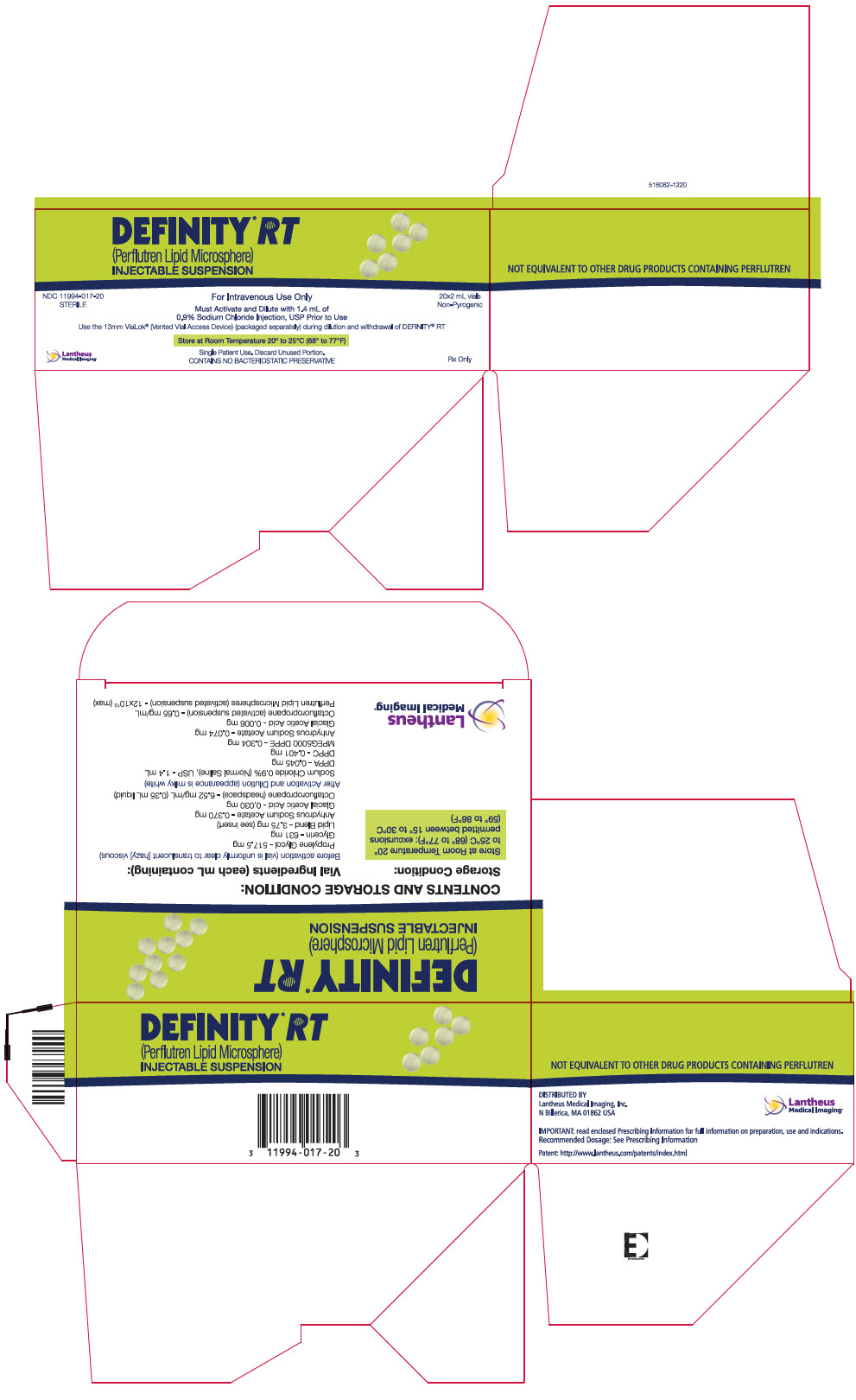 DEFINITY RT (Lantheus Medical Imaging, Inc.) FDA Package Insert