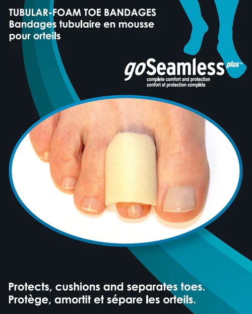 TubularFoam Toe Bandages Home Health Care Products & Supplies in