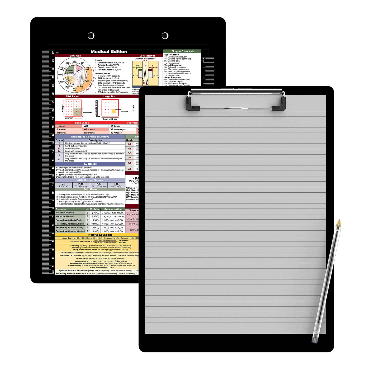 Medical Edition WhiteCoat Clipboards MedInfo