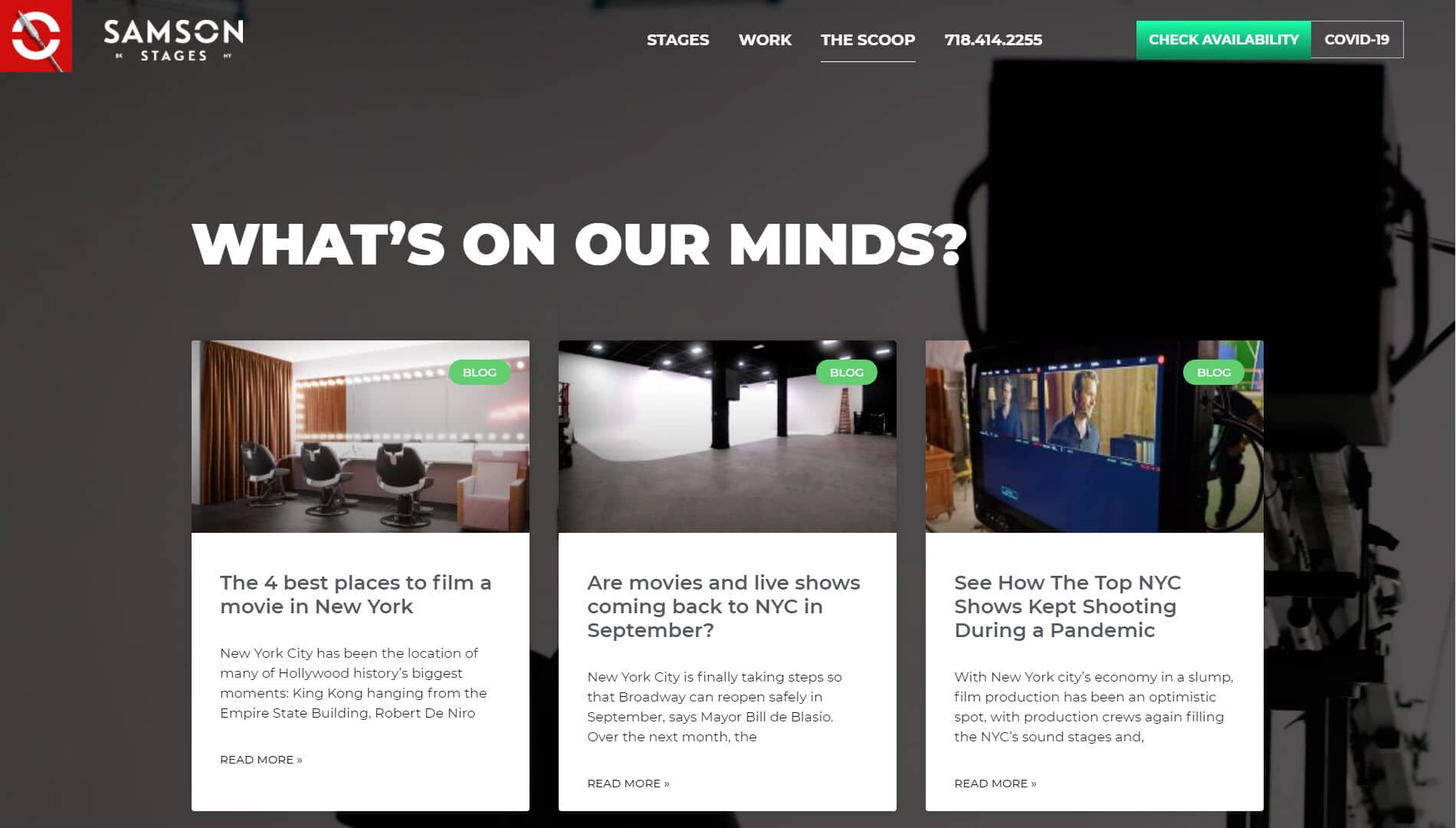 Samson Stages - Mednikov Consulting and Development