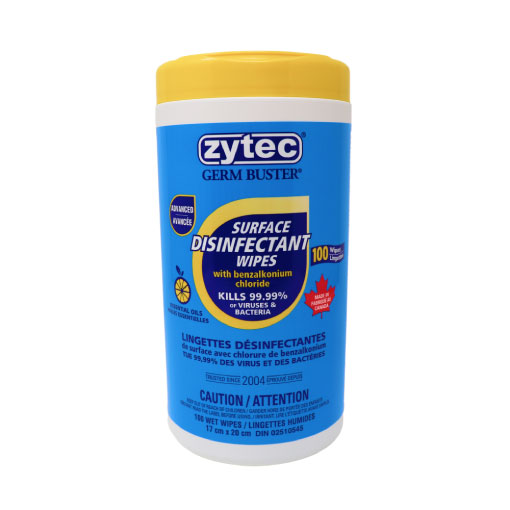 Disinfectant Wipes with Benzalkonium Chloride Medofsupply