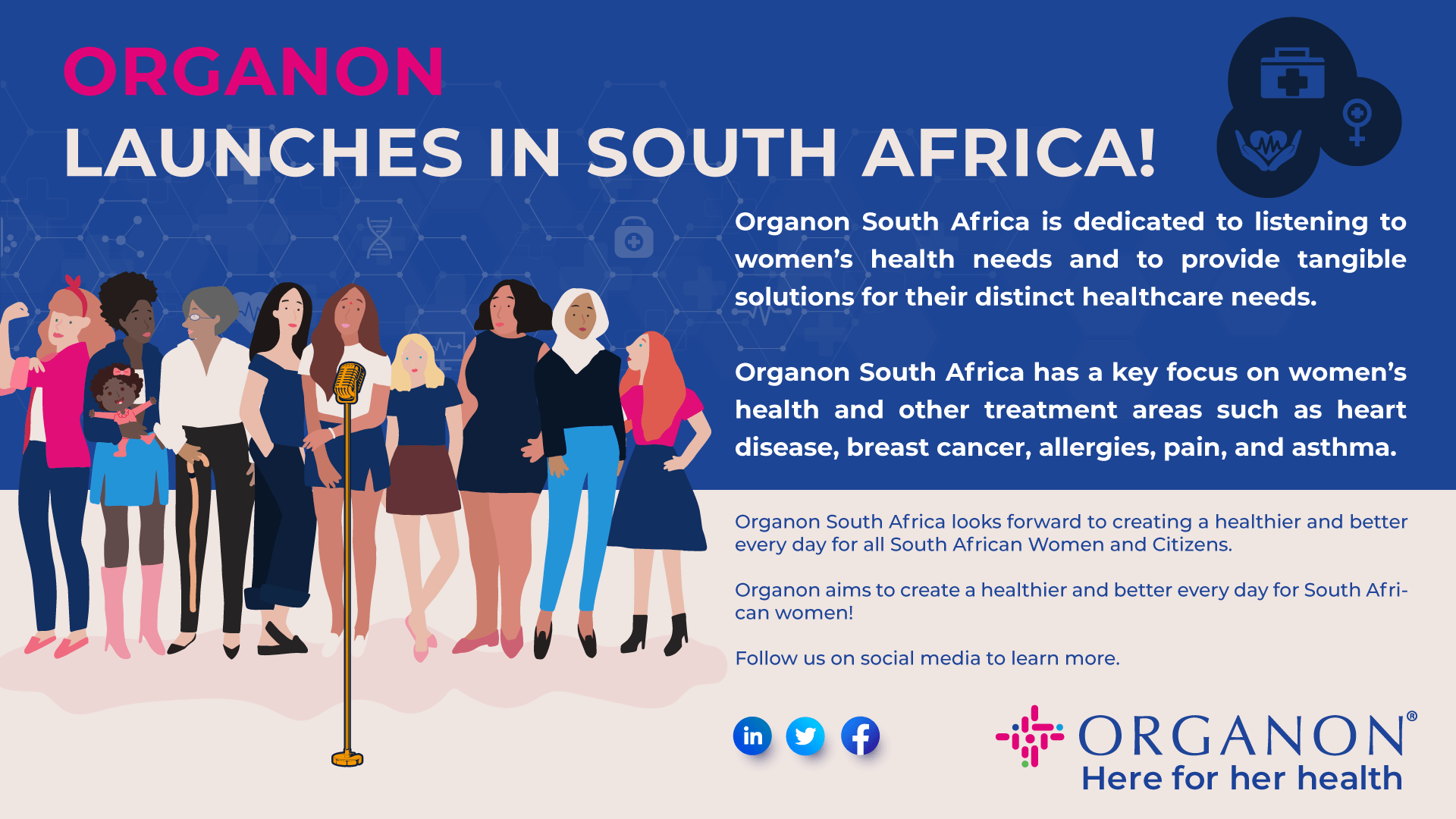 Organon South Africa launches as new women’s health