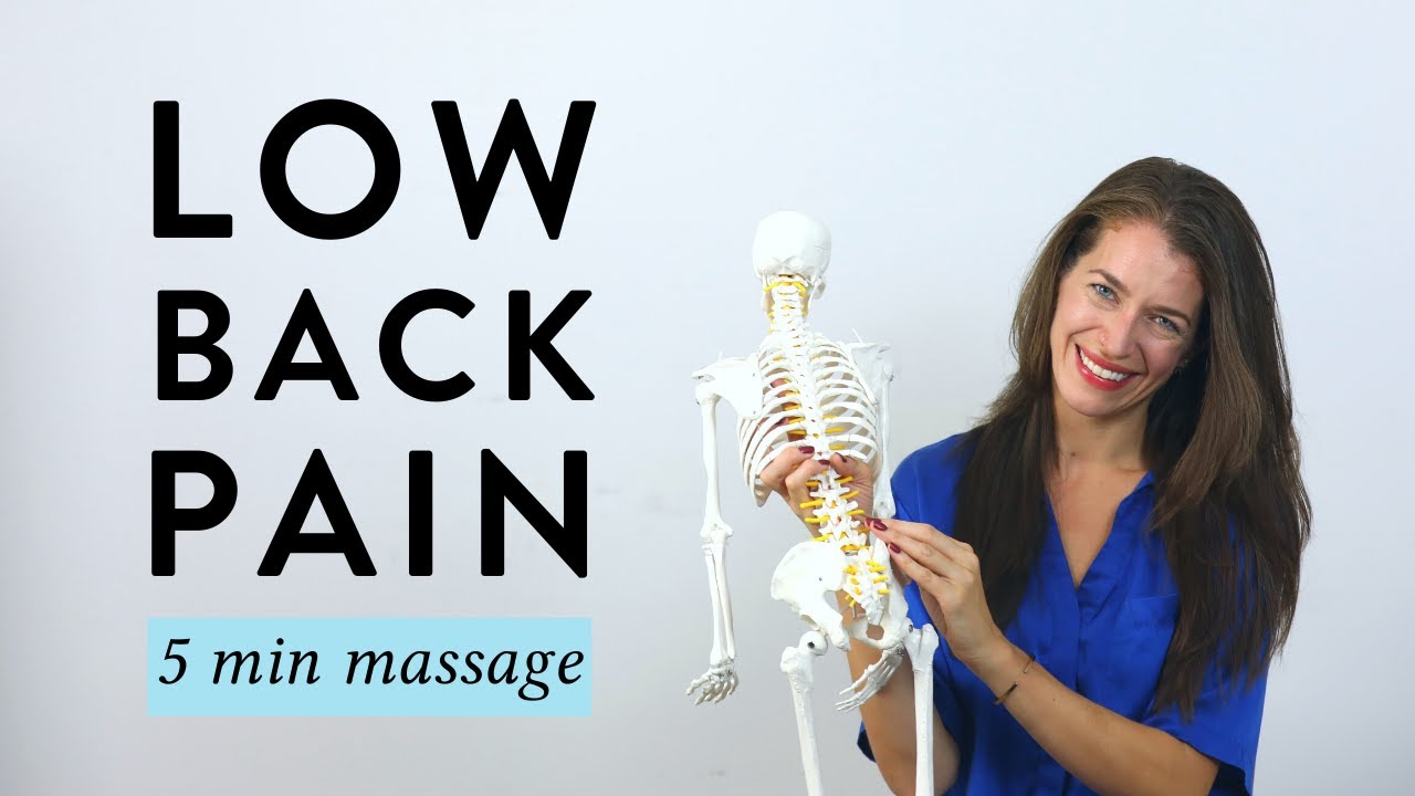 Self Massage for Low Back Pain MED PODD