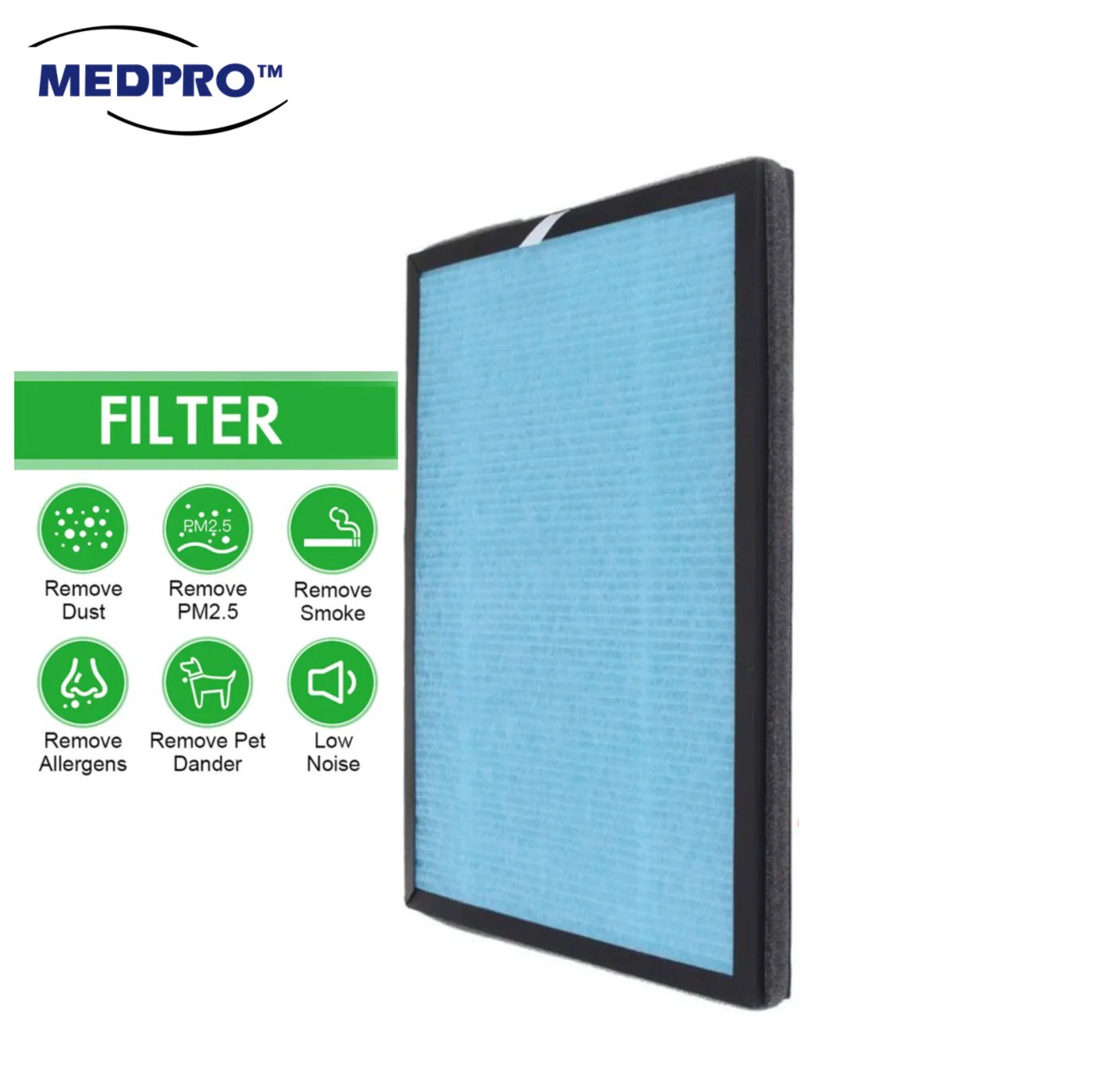 SG Covid Essentials MEDPRO™ Air Purifier HEPA & Activated Carbon