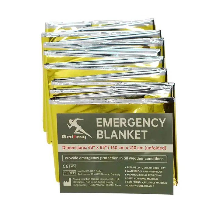 Emergency Thermal Blanket Space Blanket Material Medresq