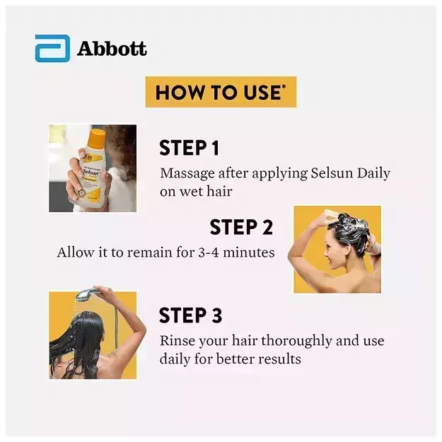 Selsun Daily AntiDandruff Shampoo for Dry Scalp Uses, Price, Dosage