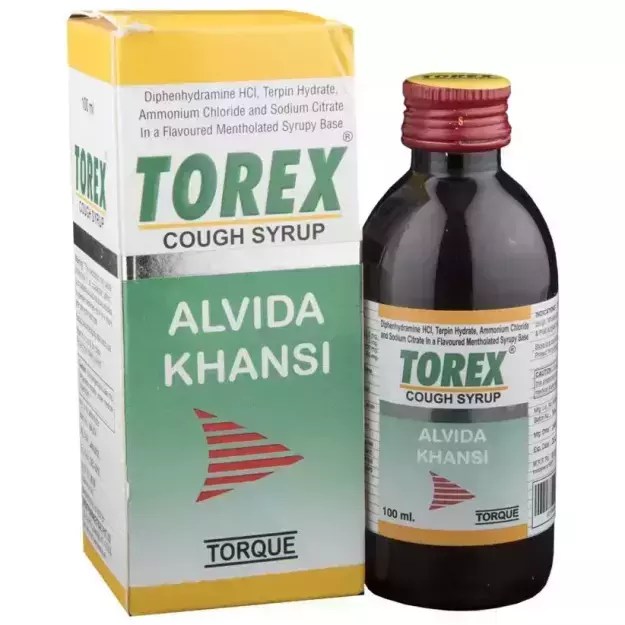 Torex Cough Syrup 100ml Uses, Price, Dosage, Side Effects, Substitute