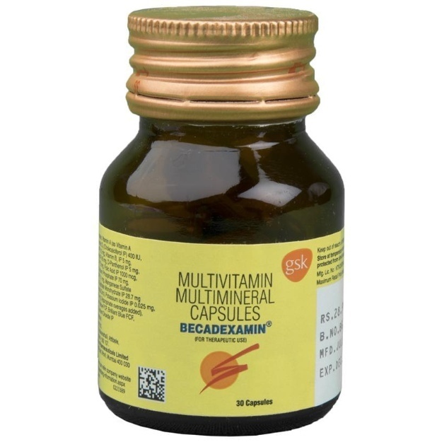 Becadexamin Uses, Price, Dosage, Side Effects, Substitute, Buy Online