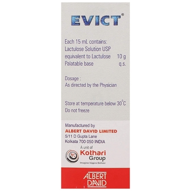 Evict Syrup 450ml Uses, Price, Dosage, Side Effects, Substitute, Buy