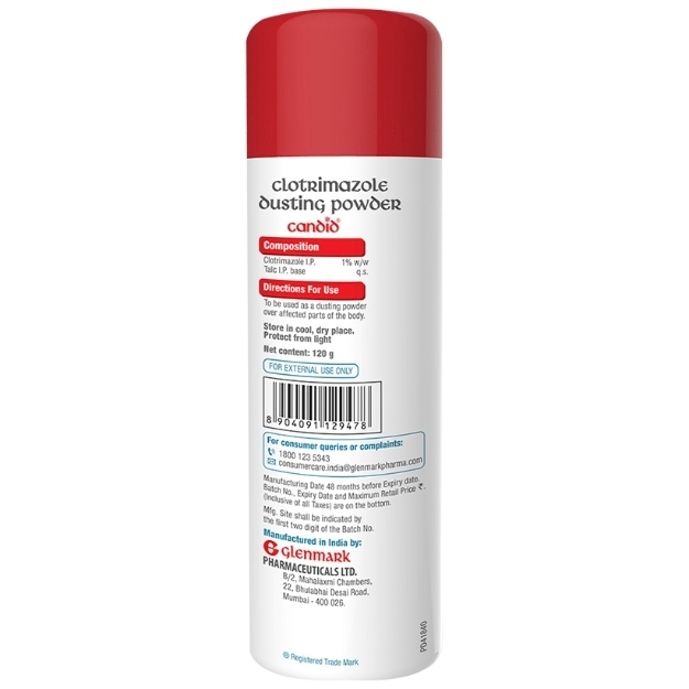 Candid Dusting Powder 120gm Uses, Price, Dosage, Side Effects