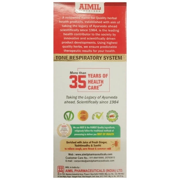 Aimil Jufex forte Syrup Uses, Price, Dosage, Side Effects, Substitute