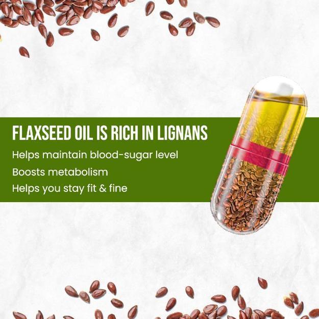 Himalayan Organics Omega 3 6 9 Vegan Natural Nutrition Supplement Capsules in Hindi की जानकारी