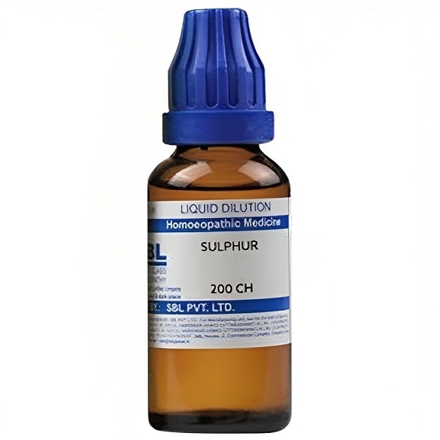 SBL Sulphur Dilution 200 CH Uses, Price, Dosage, Side Effects