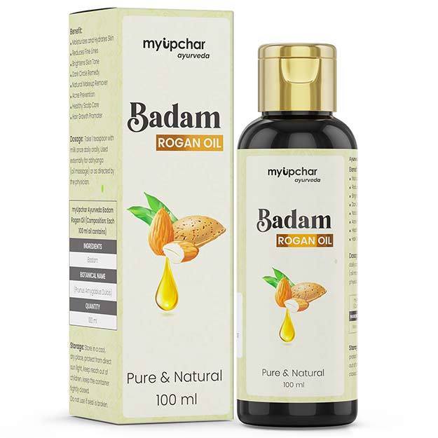 Badam Rogan Oil Sweet Almond Oil for Skin, Hair and Constipation