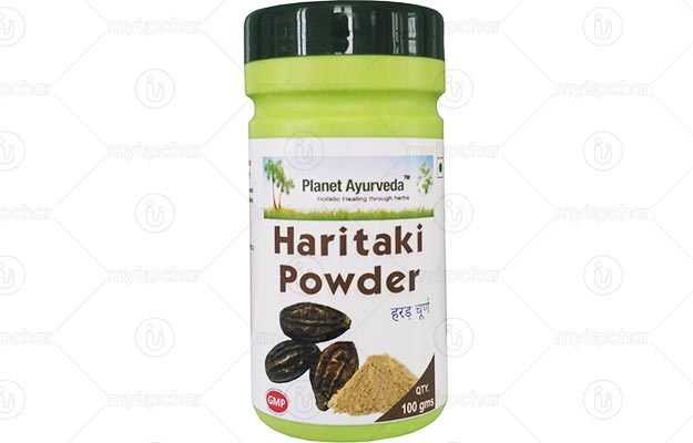 Ayurveda Haritaki Powder in Hindi प्लेनेट आयुर्वेदा हरीतकी