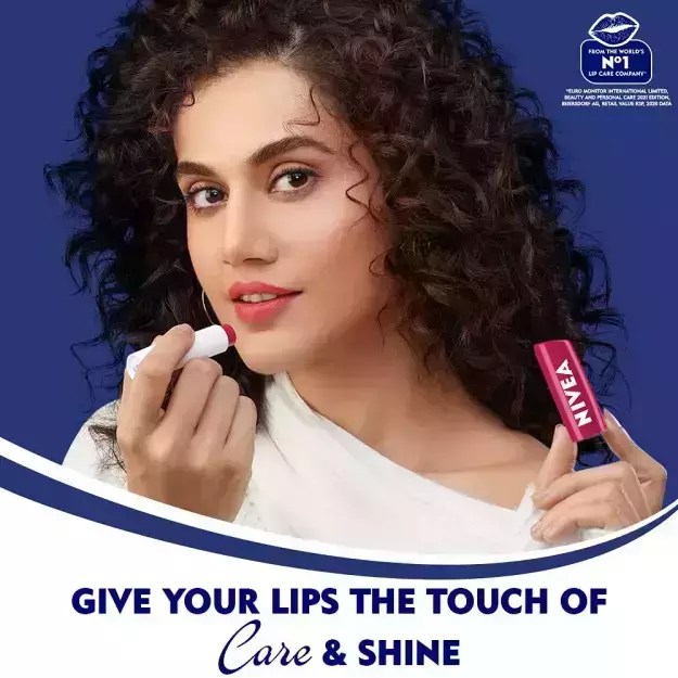 Nivea Fruity Cherry Shine Lip Balm in Hindi की जानकारी, लाभ, फायदे