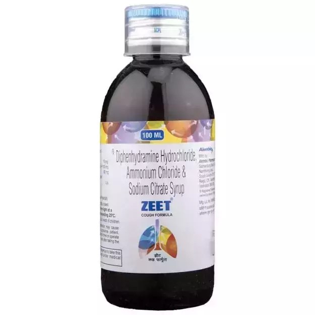Zeet Cough Formula Syrup Uses, Price, Dosage, Side Effects, Substitute