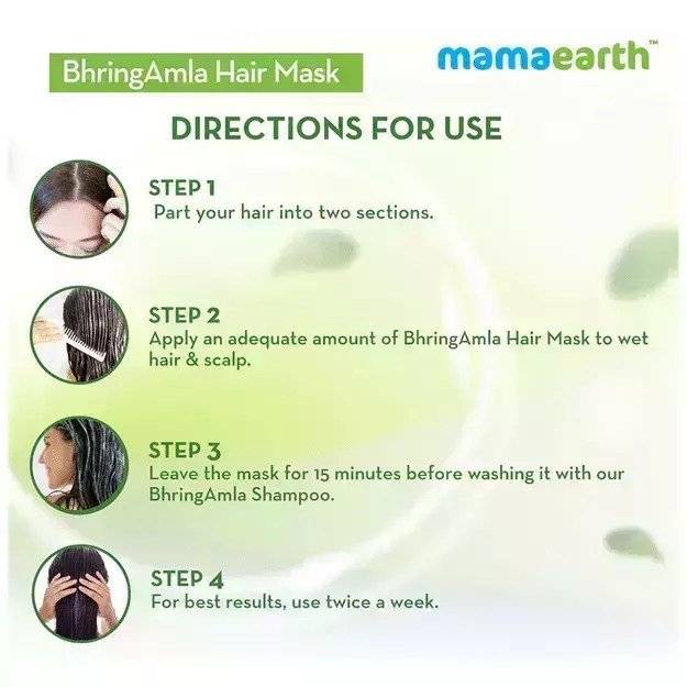 Mamaearth BhringAmla Hair Mask Uses, Price, Dosage, Side Effects