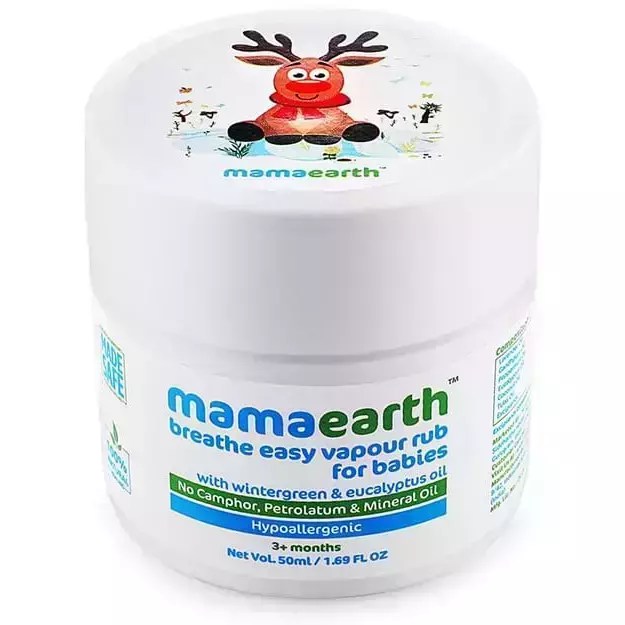 Mamaearth Breathe Easy Vapour Rub for Babies Uses, Price, Dosage, Side