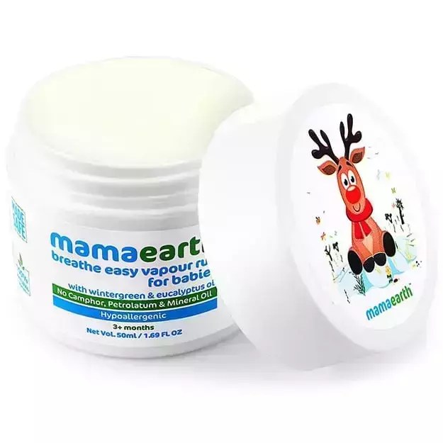 Mamaearth Breathe Easy Vapour Rub for Babies Uses, Price, Dosage, Side
