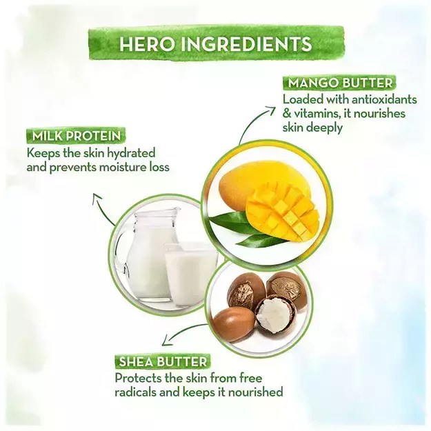 Mamaearth Major Mango Body Lotion For Kids With Mango Butter & Milk