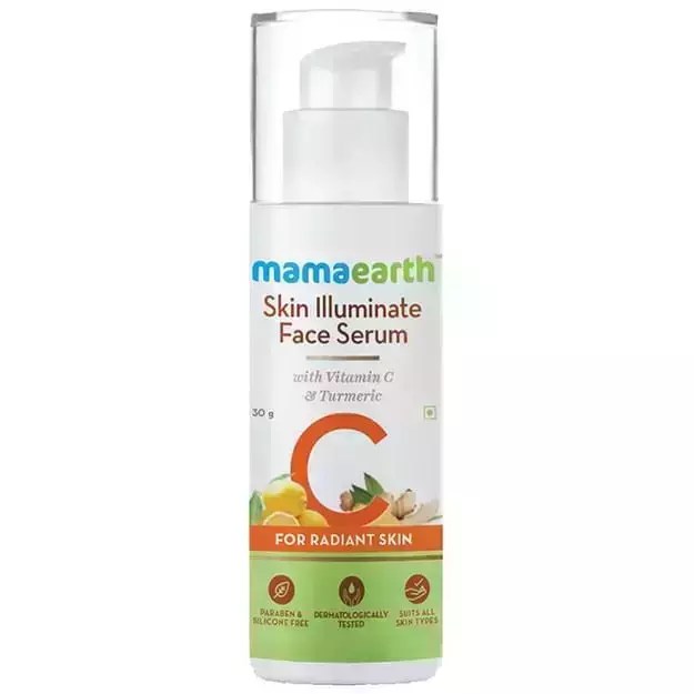 Mamaearth Skin Illuminate Face Serum in Hindi की जानकारी, लाभ, फायदे