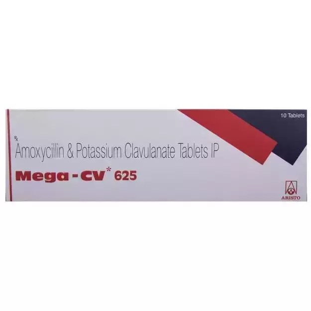 Mega CV 625 Tablet Uses, Price, Dosage, Side Effects, Substitute, Buy