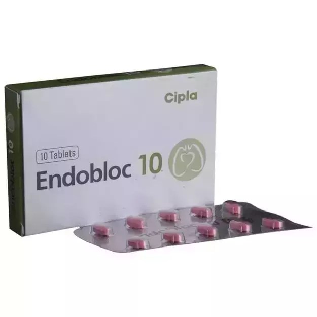 Endobloc 10 Tablet Uses, Price, Dosage, Side Effects, Substitute, Buy