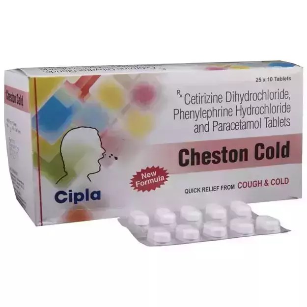 Cheston Cold Tablet Uses, Price, Dosage, Side Effects, Substitute, Buy