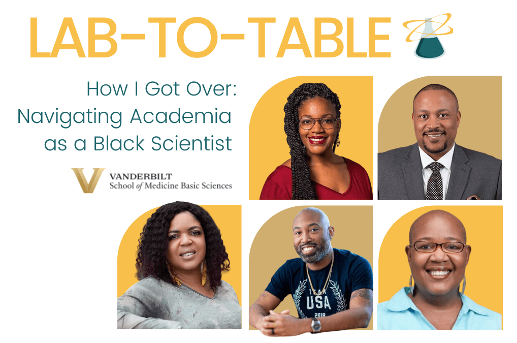 Black scientists at the heart of February’s LabToTable conversation