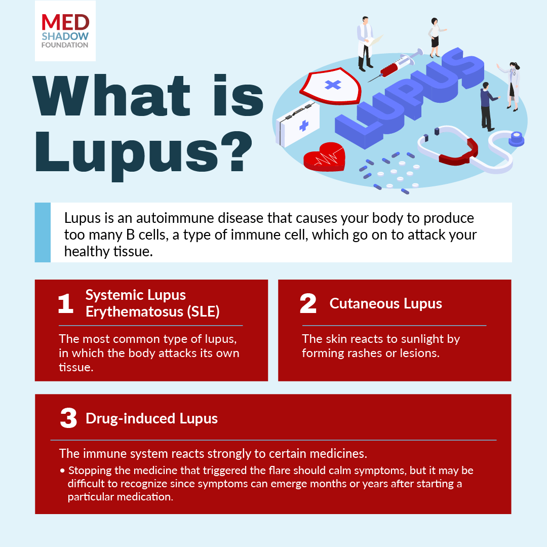 Lupus Infographic MedShadow Foundation Independent Health