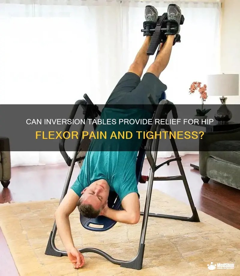 Can Inversion Tables Provide Relief For Hip Flexor Pain And Tightness