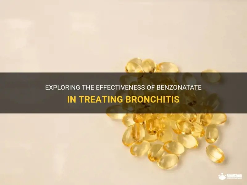 Exploring The Effectiveness Of Benzonatate In Treating Bronchitis MedShun