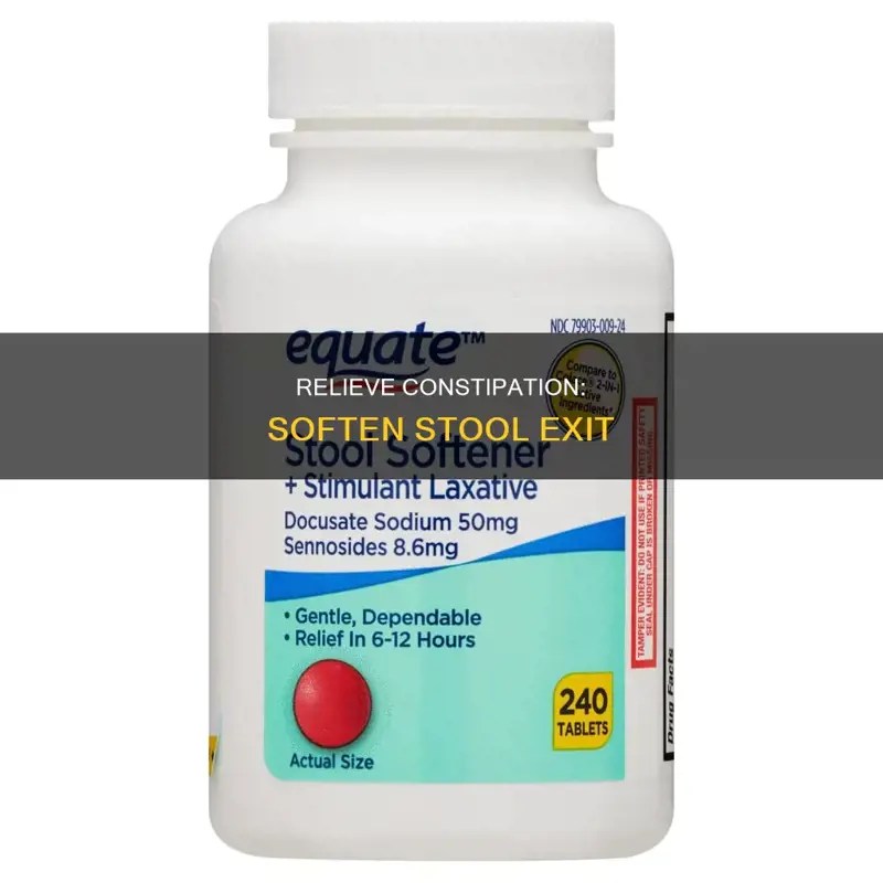 Relieve Constipation Soften Stool Exit MedShun