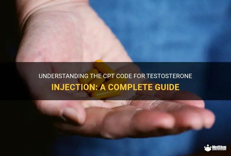 Understanding The Cpt Code For Testosterone Injection A Complete Guide