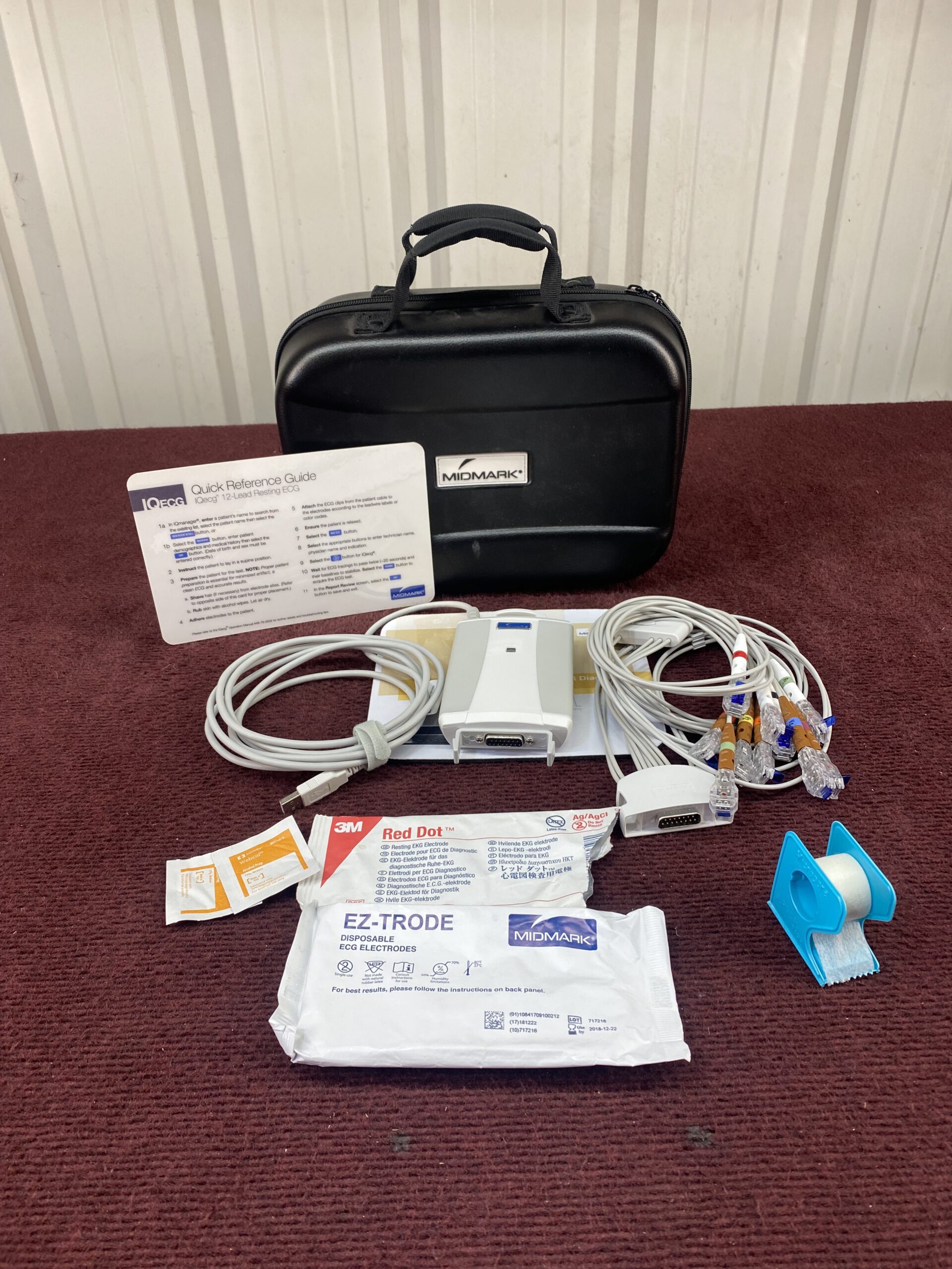 Midmark IQECG 12-Lead Resting ECG System - Medsold