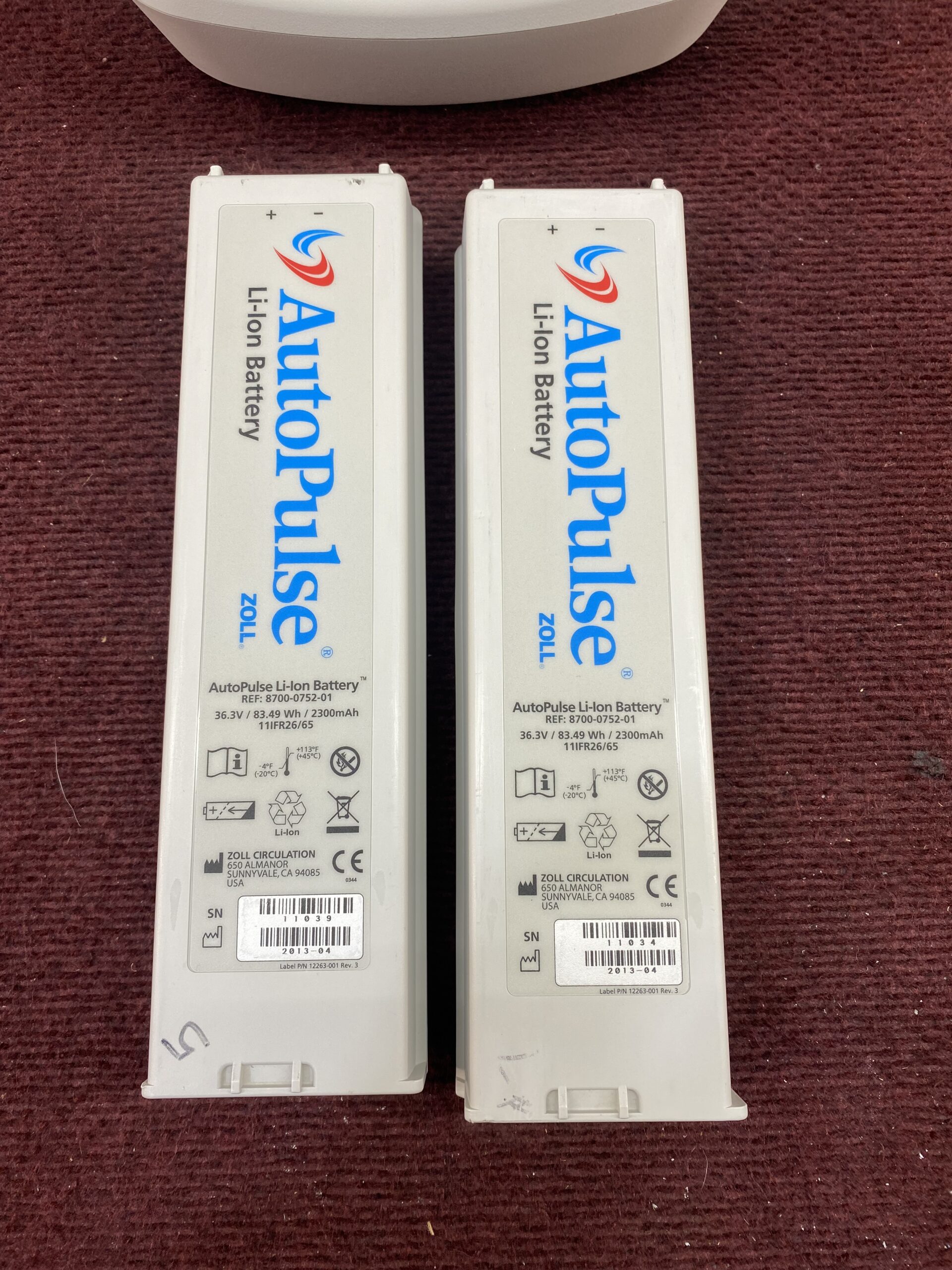 Zoll AutoPulse MultiChemistry Battery Charger Ref 87000753 W/ 2